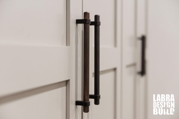 Mudroom Design Farmhouse Sink Glazed Backsplash Herringbone Labra Design Build-070