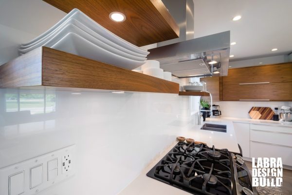 Plymouth Mid Century Modern Kitchen Remodel Walnut