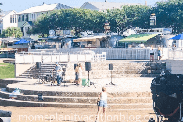 Seaside amphitheater