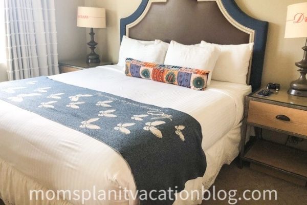 King Bed at Dollywood's DreamMore Resort