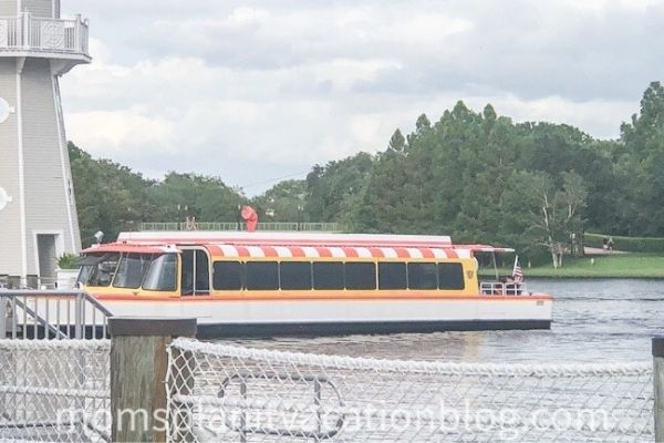 ferry boat at Disney's Beach Club Resort