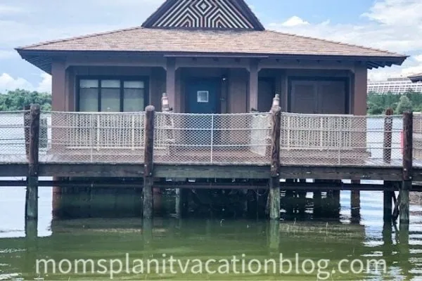 water bungalow at Disney's Polynesian Villas and Bungalows