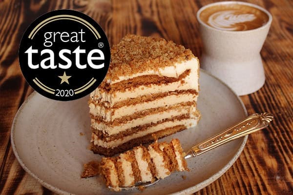 Great Taste award winning cake — Prestige Patisserie North London