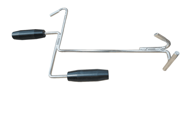 Quality Industries Fryer Basket Drain Hook, Stainless Steel, Light Duty