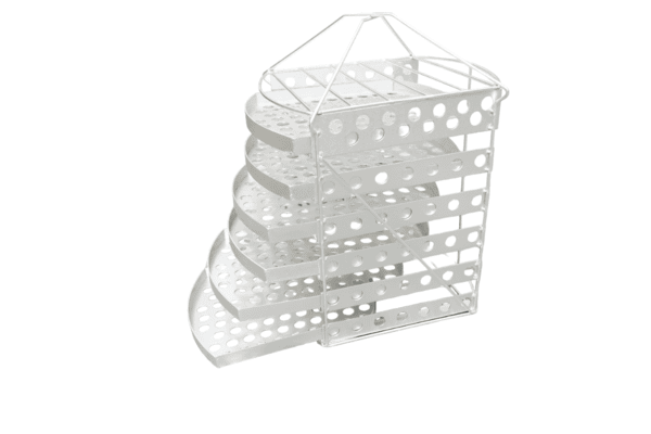 Fryer Shelves, Stainless Steel, 6 Slide Out Racks - Image 3