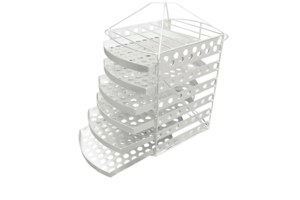 Fryer Shelves, Stainless Steel, 6 Slide Out Racks