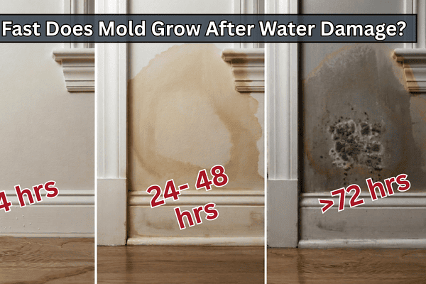 How Fast Does Mold Grow After Water Damage