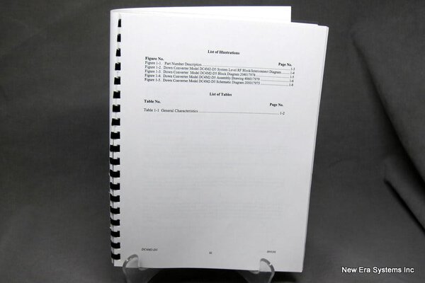 L3 DC4M2-D5 C-Band Down Converter Users Manual - Image 3