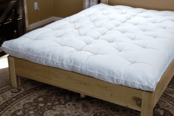 economy wool mattress topper 2-inch wool topper firm wool topper entry-level wool topper