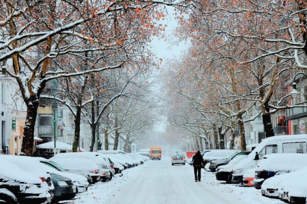 Extremer Wintereinbruch in Deutschland