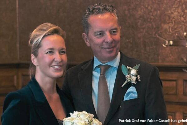 Patrick Graf von Faber-Castell hat geheiratet
