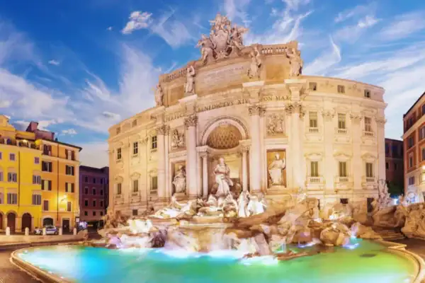 trevi brunnen