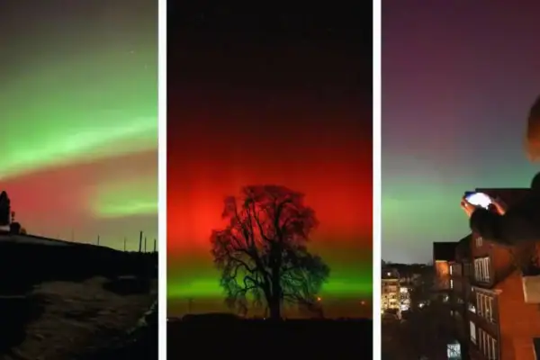sonnenflecken polarlichter