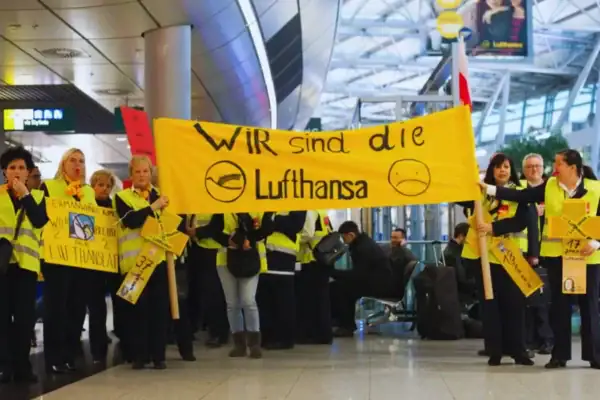 lufthansa streik