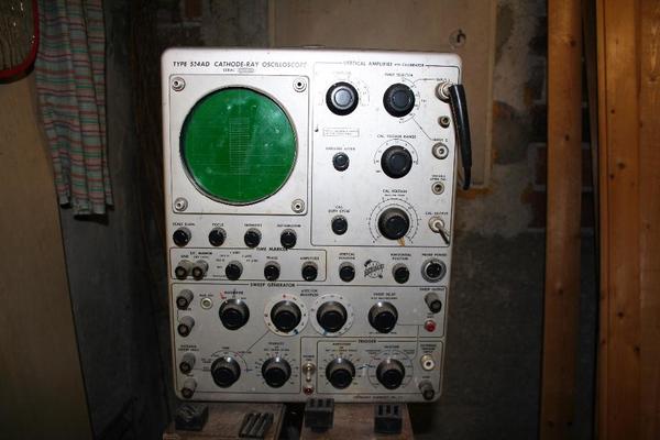 Ein klassisches Oszilloskop (Foto: privat)