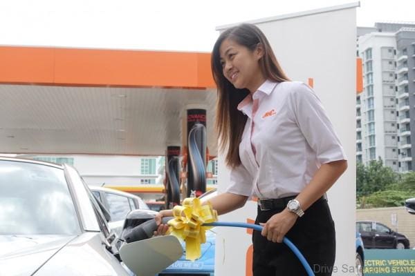 BHPetrol station EV charging