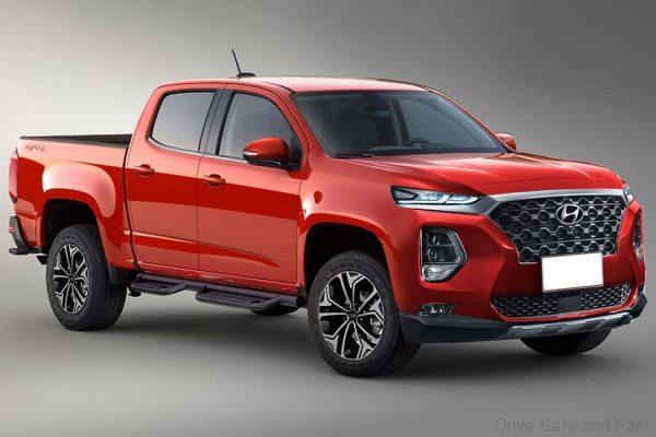 Hyundai Santa Cruz Pickup Truck 2021