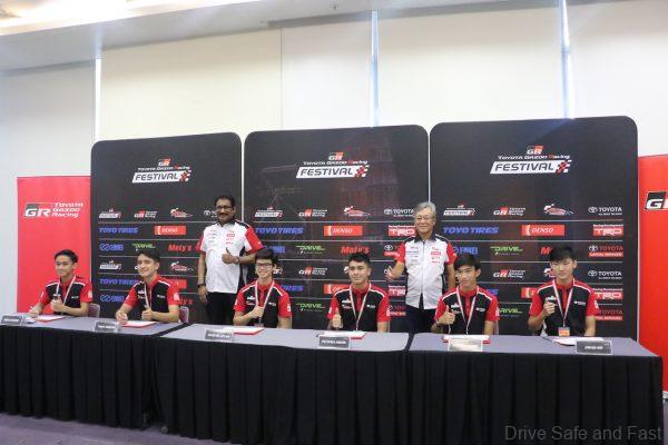 Vios Challenge and Gazoo Racing drivers