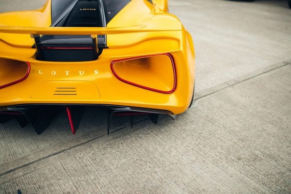 Lotus Evija rear