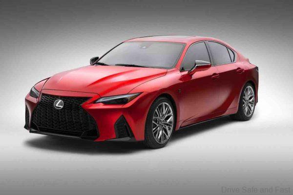 Lexus IS 500 F Sport Performance Front view Lights Off