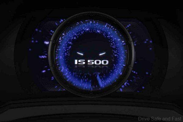 IS 500 Unique Animation Instrument Cluster