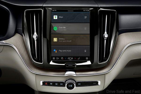 Volvo XC60 Facelift infotainment