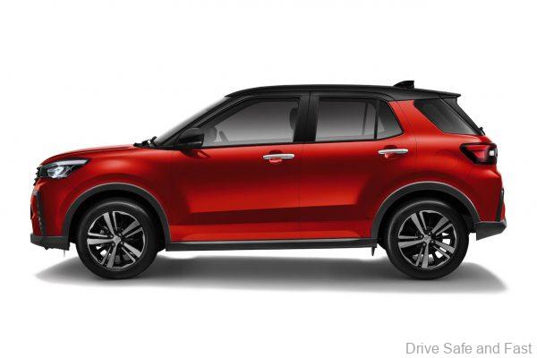 Perodua Ativa AV Exterior Pearl Delima Red Black Roof 5