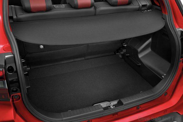 Perodua Ativa Crossover_2 tier luggage space