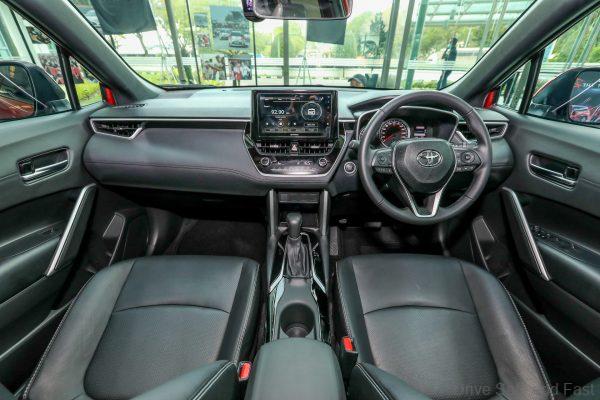 Corolla Cross interior