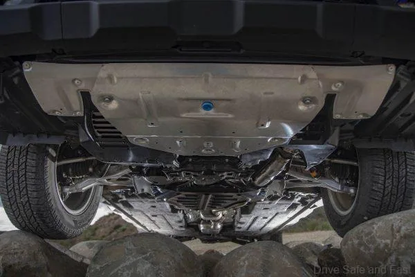 Subaru Outback Wilderness undercarriage symmetrical all-wheel drive