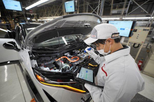 Nissan Ariya production