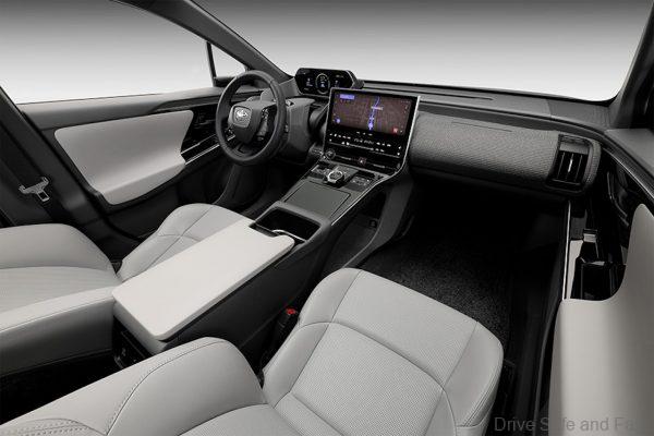Toyota bZ4X interior