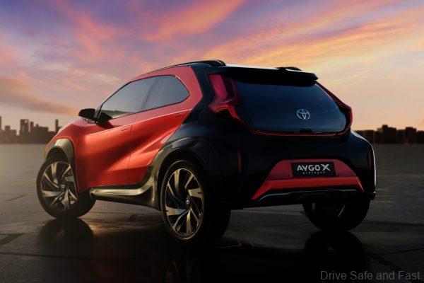 Toyota Aygo X rear