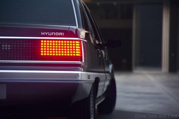 Hyundai Grandeur rear lights