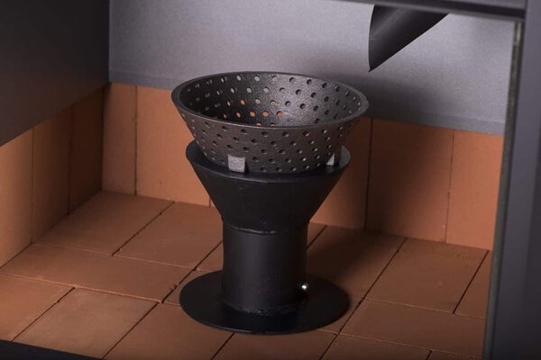 Braciere ghisa Olimpo per Biotermocamino HT