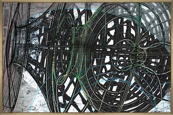 Discovery IV - Canvas Gallery Champagne