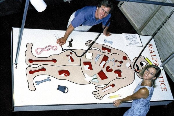 Giant Malpractice ( similar to Giant Operation Game ) rental for events in Los Angeles, Orange County, and nationwide