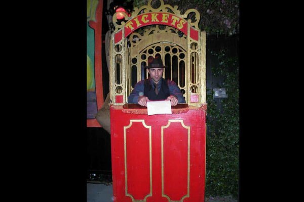 Ticket Booth (Vintage) rental for events in Los Angeles, Orange County, and nationwide