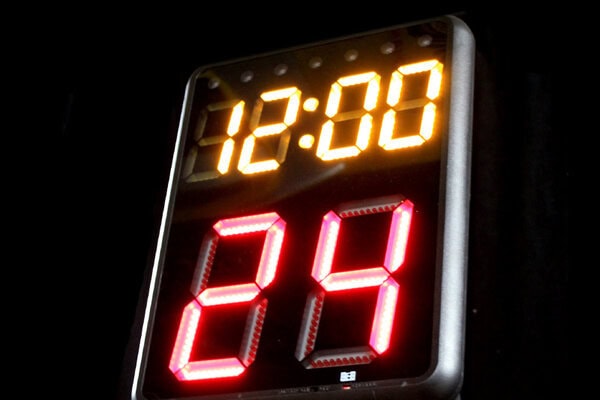 Wireless Shot Clock rental for events in Los Angeles, Orange County, and nationwide