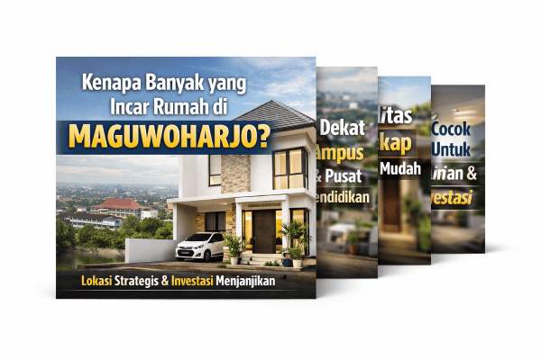 rumah minimalis modern dijual maguwoharjo sleman yogyakarta