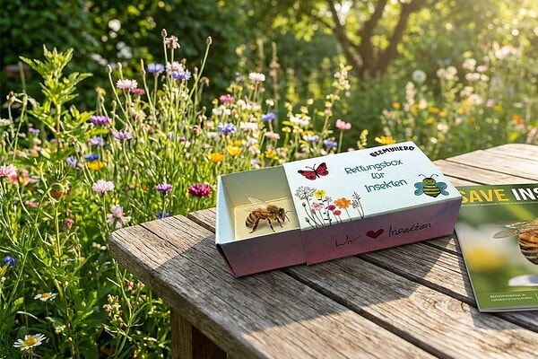 Insektenrettung für den aktiven Artenschutz