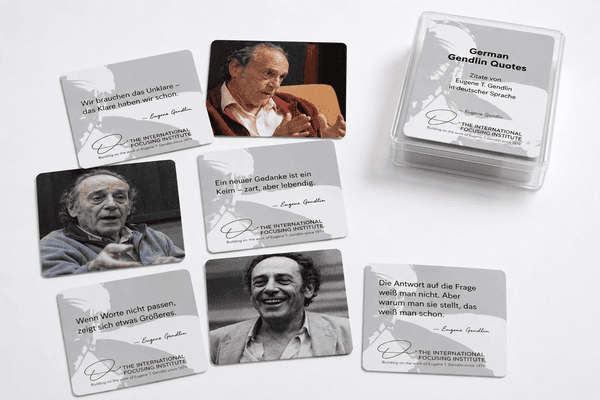 Produktbild German Gendlin Quotes