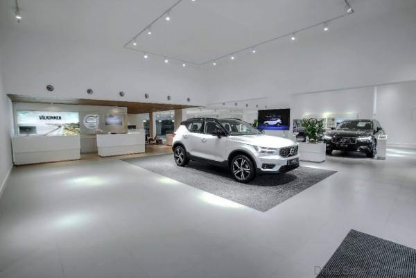 Volvo showroom