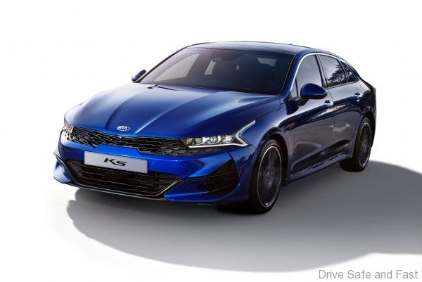 Kia Optima K5 2020 Blue front