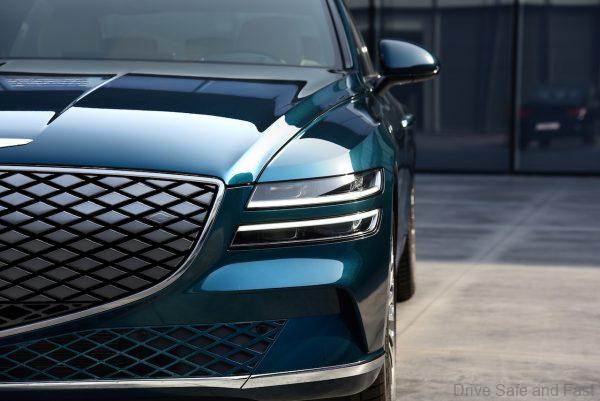 Genesis Electrified G80 Headlight graphic