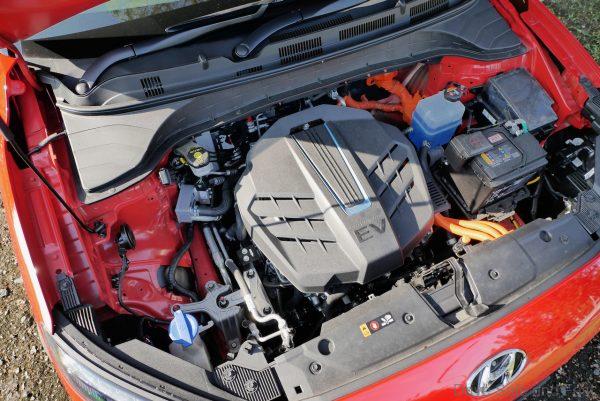 Hyudai Kona Electric e-Max engine bay