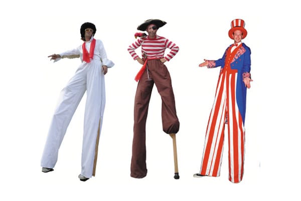 Stilt Walker rental for events in Los Angeles, Orange County, and nationwide