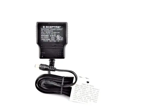 Sceptre Switching Power Supply PS- 6016AWPL6A 100-240V 47/63HZ .4A 6V 1.6A