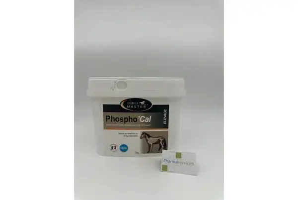 Horse Master Phospho’Cal poudre 2 kg – Complément minéral pour chevaux