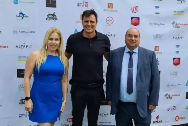 Gil Stauffer | Gil Stauffer attended the "Número Cadena 100" awards ceremony in Bilbao